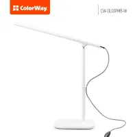 ColorWay LED Table Lamp Portable & Flexible with Built-in Battery | Yellow Light: 2800-3200, Natural Light: 4000-4500, White Light 6000-6500 K | Table lamp