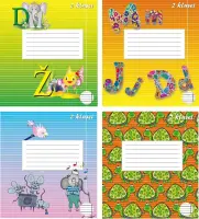 Vihik 2.klass A5, 12 lehte, jooneline (kogus 5 tükki)