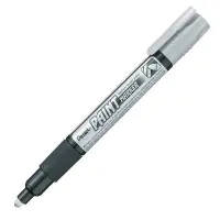 Marker permanentne Paint Marker 4,0mm, kooniline, hõbedane