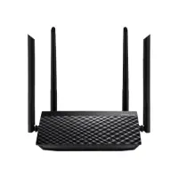ASUS RT-AC1200_V2 juhtmevaba ruuter Ethernet Kaks sagedusala (2,4 GHz / 5 GHz) Must – pilt 5