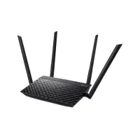 ASUS RT-AC1200_V2 juhtmevaba ruuter Ethernet Kaks sagedusala (2,4 GHz / 5 GHz) Must – pilt 4