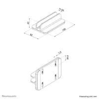 Neomounts NSLS300 sülearvuti raam & alus Sülearvuti hoidik Hall 43,2 cm (17") – pilt 13