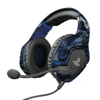 Trust GXT 488 Forze PS4 Kõrvaklapp Juhtmega ühendatud Peavõru Mängimine Must, Sinine – pilt 14