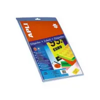 Etiketid Apli iseliimuvad neoon 64 x 33,9mm 20l/pk roheline
