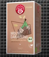 Must tee TEEKANNE „Mount Darjeeling RFA BIO“ Luxury Cup 20 püramiidi x2g