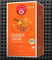 Rooibosi tee TEEKANNE „Rooibos Safari BIO“ Luxury Cup 20 püramiidi x2g