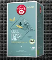Piparmünditee TEEKANNE „Cool Peppermint BIO“ Luxury Cup 20 püramiidi x1,2g