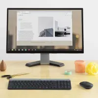 Logitech Slim MK470 klaviatuur Hiir kaasa arvatud Universaalne Raadioside QWERTY US rahvusvaheline Grafiit – pilt 8