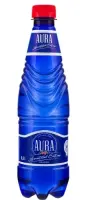 Vesi AURA Plus, pohlamaitseline, kergelt karboniseeritud, 0,5L, plastpudel