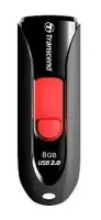 MEMORY DRIVE FLASH USB2 8GB/590 TS8GJF590K TRANSCEND