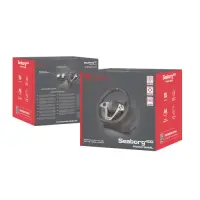 Genesis | Driving Wheel | Seaborg 400 | Silver/Black | Game racing wheel – pilt 4