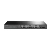 TP-Link Omada TL-SG2428P Juhitav L2/L2+ Gigabit Ethernet (10/100/1000) Power over Ethernet tugi 1U Must – pilt 2