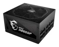 MSI MPG A850GF toiteallika komponent 850 W 24-pin ATX ATX Must