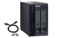 QNAP TR-002 kõvakettaboks HDD/SSD ümbris Must 2.5/3.5" – pilt 10