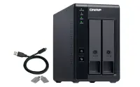 QNAP TR-002 kõvakettaboks HDD/SSD ümbris Must 2.5/3.5" – pilt 16