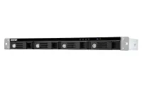 QNAP TR-004U kõvakettaboks HDD/SSD ümbris Must, Hall 2.5/3.5"