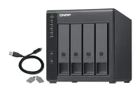 QNAP TR-004 kõvakettaboks HDD/SSD ümbris Must 2.5/3.5" – pilt 7