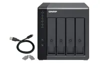 QNAP TR-004 kõvakettaboks HDD/SSD ümbris Must 2.5/3.5" – pilt 14