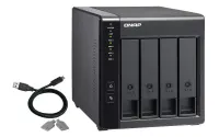 QNAP TR-004 kõvakettaboks HDD/SSD ümbris Must 2.5/3.5" – pilt 21