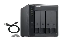 QNAP TR-004 kõvakettaboks HDD/SSD ümbris Must 2.5/3.5" – pilt 24