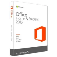 Microsoft 79G-04631 Office Home and Student 2016, Full packaged product (FPP), Latvian, Medialess