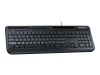 Microsoft | ANB-00021 | Wired Keyboard 600 | Multimedia | Wired | EN | 2 m | Black | English | 595 g