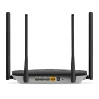 Mercusys | AC1300 Wireless Dual Band Gigabit Router | AC12G | 802.11ac | 400+867 Mbit/s | 10/100/1000 Mbit/s | Ethernet LAN (RJ-45) ports 3 | Mesh Support No | MU-MiMO Yes | No mobile broadband | Antenna type 4xFixed | No – pilt 8