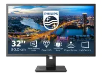 Philips | LCD monitor with PowerSensor | 325B1L/00 | 31.5 " | IPS | QHD | 16:9 | 75 Hz | 4 ms | 2560 x 1440 pixels | 250 cd/m² | Audio output | HDMI ports quantity 2 | Black – pilt 8