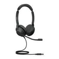 Jabra Evolve2 30, MS Stereo Kõrvaklapp Juhtmega ühendatud Peavõru Kontor/kõnekeskus USB tüüp A Must
