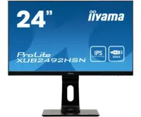 iiyama ProLite XUB2492HSN-B1 PC lamekuvar 60,5 cm (23.8") 1920 x 1080 pikslit Full HD LED Must