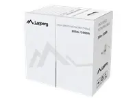 LANBERG LAN cable UTP cat.5e 305m black