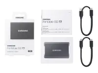 Portable SSD | T7 | 1000 GB | USB 3.2 | Silver