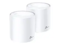 TP-LINK | AX1800 Whole Home Mesh Wi-Fi 6 System | Deco X20 (2-pack) | 802.11ax | 1201+574 Mbit/s | 10/100/1000 Mbit/s | Ethernet LAN (RJ-45) ports 2 | Mesh Support Yes | MU-MiMO Yes | No mobile broadband | Antenna type 4xInternal per Deco uni – pilt 5