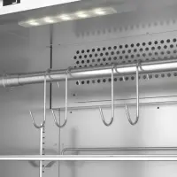Caso | Dry aging cabinet with compressor technology | DryAged Master 125 | Energy efficiency class Not apply | Food-ageing cabinet with compressor technology | Free standing | Bottles capacity Not apply | Cooling type  Compressor technology | Stainless steel