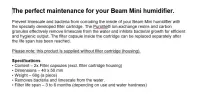Anti-calc & Antibacterial Filter Capsules (2x) | For Beam mini | White – pilt 4