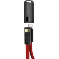 ColorWay Data Cable USB - MicroUSB (dongle) 0.22 m, Red, 2.4 A