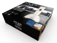 Adler | Hair clipper | AD 2827 | Cordless or corded | Number of length steps 4 | White – pilt 4