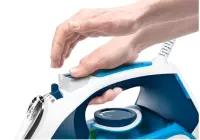 Bosch Steam Iron TDA5024210 2400 W, Water tank capacity 350 ml, Continuous steam 40 g/min, Steam boost performance 180 g/min, Blue/White – pilt 4