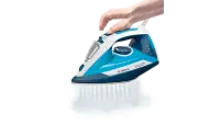 Bosch Steam Iron TDA3024210 2400 W, Water tank capacity 320 ml, Continuous steam 40 g/min, Steam boost performance 150 g/min, Blue/White – pilt 2