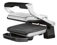 TEFAL | OptiGrill Initial | GC706D | Contact grill | 2000 W | Black/Stainless steel