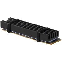 AXAGON CLR-M2L10 passive - M.2 SSD, 80mm SSD, ALU body, silicone thermal pads, height 10mm