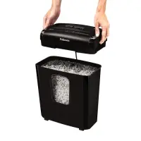 Fellowes Powershred 6M paberihunt Micro-cut tüüpi purustaja Must – pilt 5