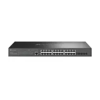 TP-Link Omada SG3428XMP võrgulüliti Juhitav L2+ Gigabit Ethernet (10/100/1000) Power over Ethernet tugi 1U Must – pilt 2