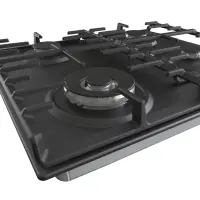 Gorenje | Hob | GW642AB | Gas | Number of burners/cooking zones 4 | Rotary knobs | Black – pilt 4