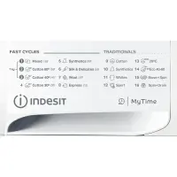 INDESIT | Washing machine | MTWE 71252 WK EE | Energy efficiency class E | Front loading | Washing capacity 7 kg | 1200 RPM | Depth 54 cm | Width 59.5 cm | Display | Big Digit | White – pilt 21
