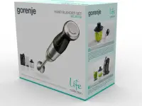 Gorenje | Blender | HBC807QB | Hand Blender | 800 W | Number of speeds Variable | Chopper | Black – pilt 5