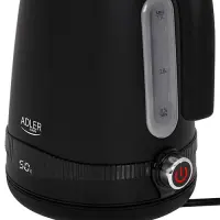 Adler | Kettle | AD 1295b | Electric | 2200 W | 1.7 L | Stainless steel | 360° rotational base | Black – pilt 3