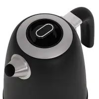 Adler | Kettle | AD 1295b | Electric | 2200 W | 1.7 L | Stainless steel | 360° rotational base | Black – pilt 5