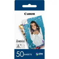 50 sheets | ZP-2030 | Photo Paper | White | 5 x 7.6 cm