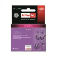 Action ActiveJet AB-123MN (Brother LC123M)  Ink Cartridge, Magenta